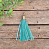 Clip on Tassels - Turquoise