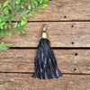 Clip on Tassels - Black