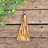 Clip on Tassels - Rustic Tan