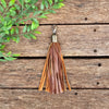 Clip on Tassels - Rustic Darktan