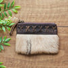 Fur Coin Purse - Antiquebrown-mixedfur