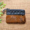 Fur Coin Purse - Black-Mixedfur