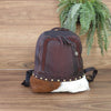 Urban Fur Backpack - Antiquebrown-brownwhitefur